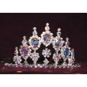 Tiara à strass AB